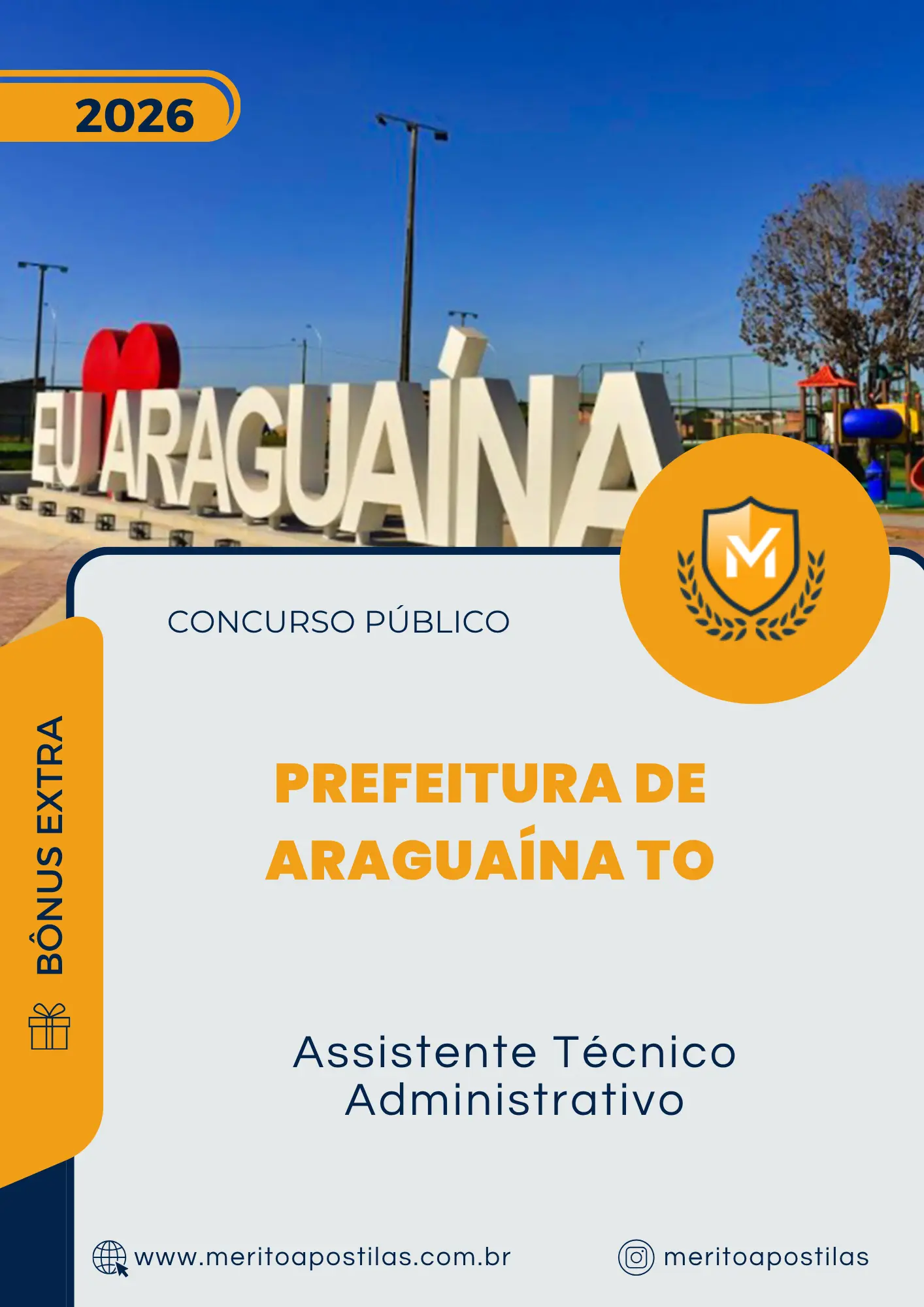 Apostila Assistente Técnico Administrativo Prefeitura de Araguaína TO 2026