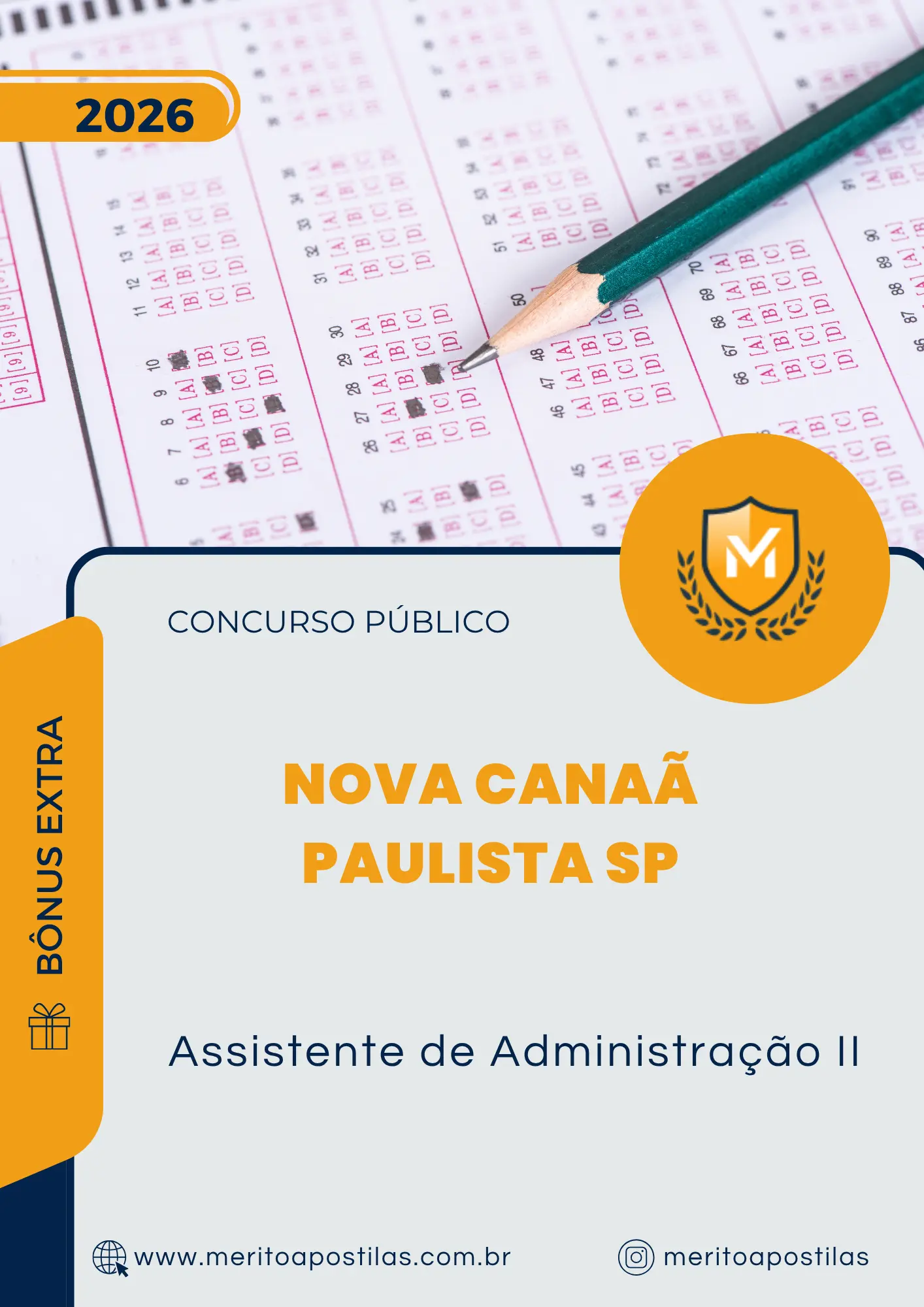 Apostila Assistente de Administração II Prefeitura Municipal de Nova Canaã Paulista SP 2026