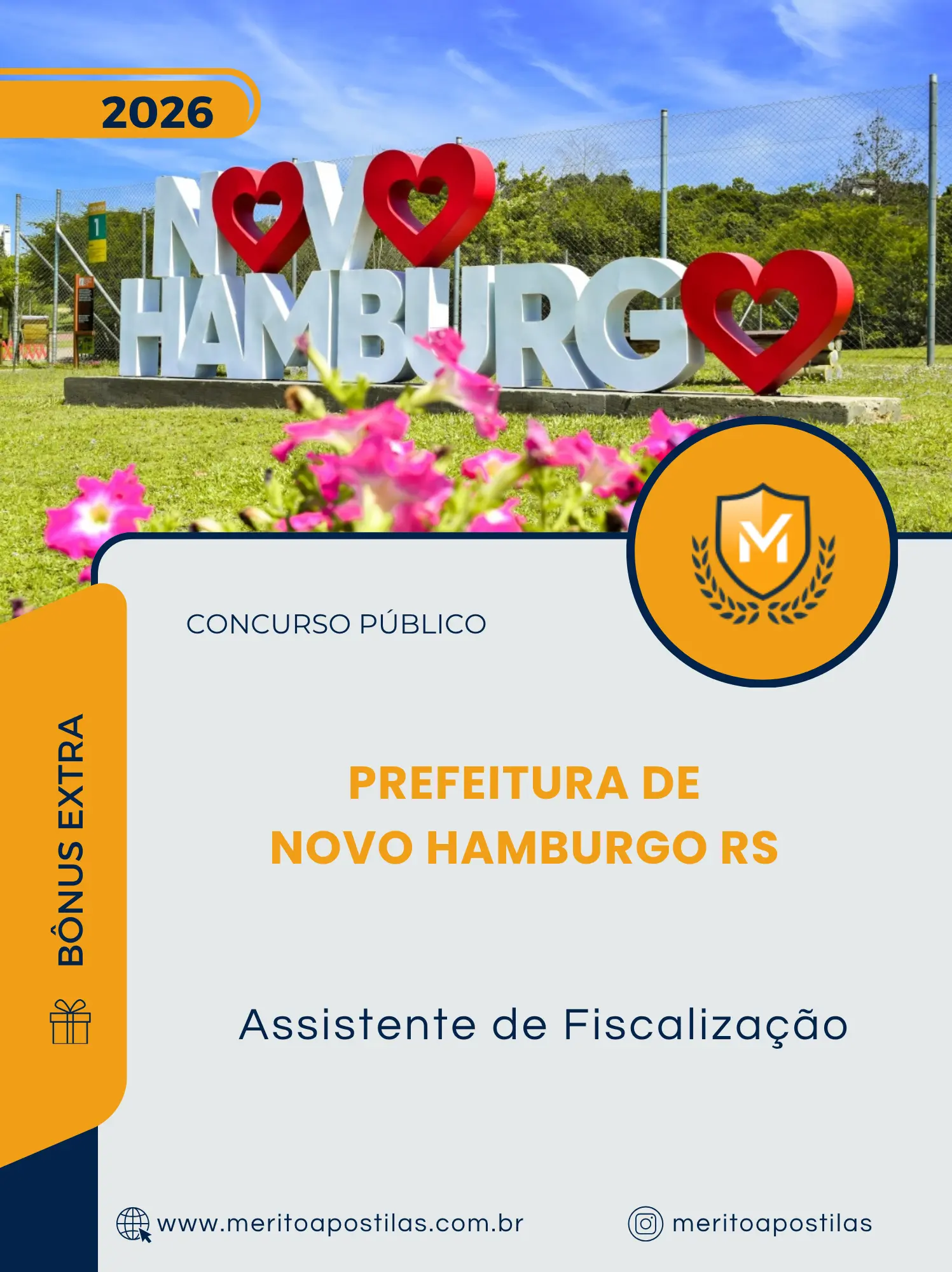 Apostila Assistente de Fiscalização Prefeitura de Novo Hamburgo RS 2026