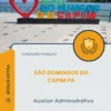 Apostila Auxiliar Administrativo Câmara de São Domingos do Capim PA 2026