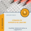 Apostila Auxiliar Administrativo e Legislativo Câmara de Augusto de Lima MG 2026