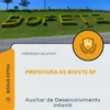Apostila Auxiliar de Desenvolvimento Infantil Prefeitura de Bofete SP 2026