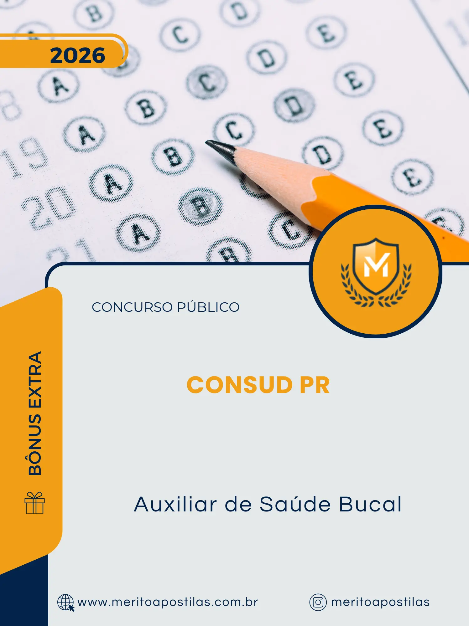 Apostila Auxiliar de Saúde Bucal Concurso Público CONSUD PR 2026