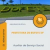 Apostila Auxiliar de Serviço Social Prefeitura de Bofete SP 2026