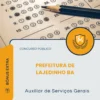 Apostila Auxiliar de Serviços Gerais Prefeitura de Lajedinho BA 2026