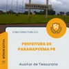 Apostila Auxiliar de Tesouraria Prefeitura de Paranapoema PR 2026