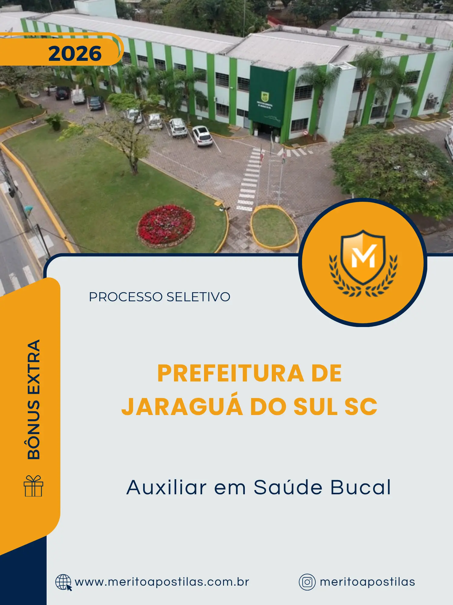 Apostila Auxiliar em Saúde Bucal Prefeitura de Jaraguá do Sul SC 2026