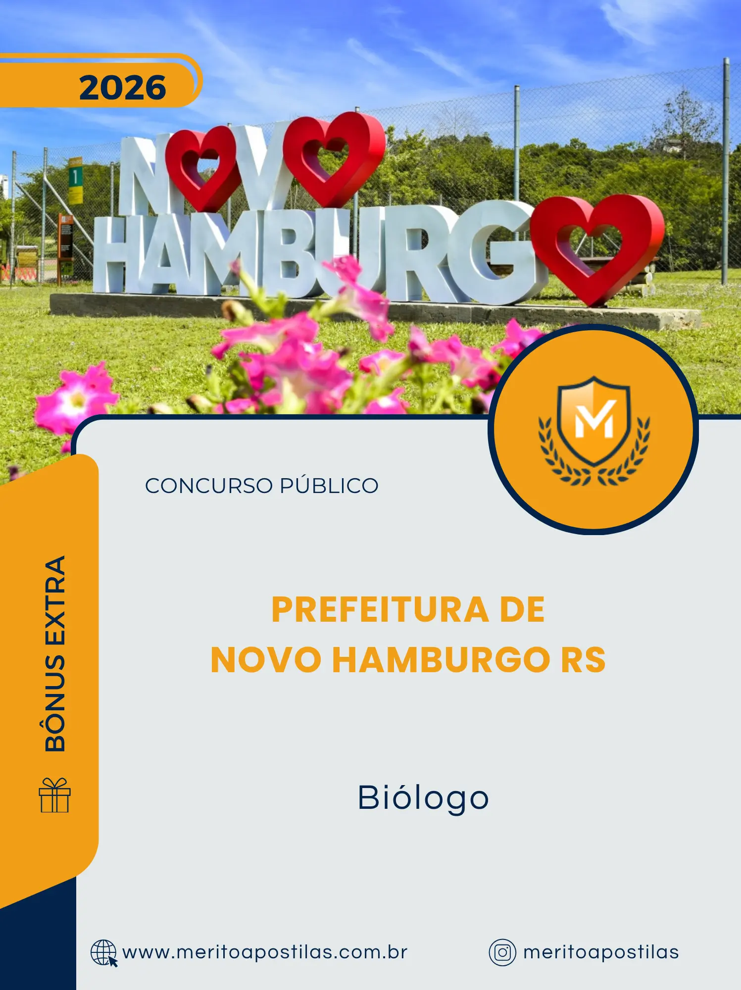 Apostila Biólogo Prefeitura de Novo Hamburgo RS 2026