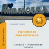 Apostila Condutor Motorista de Trucado Prefeitura de Ponta Grossa PR 2026