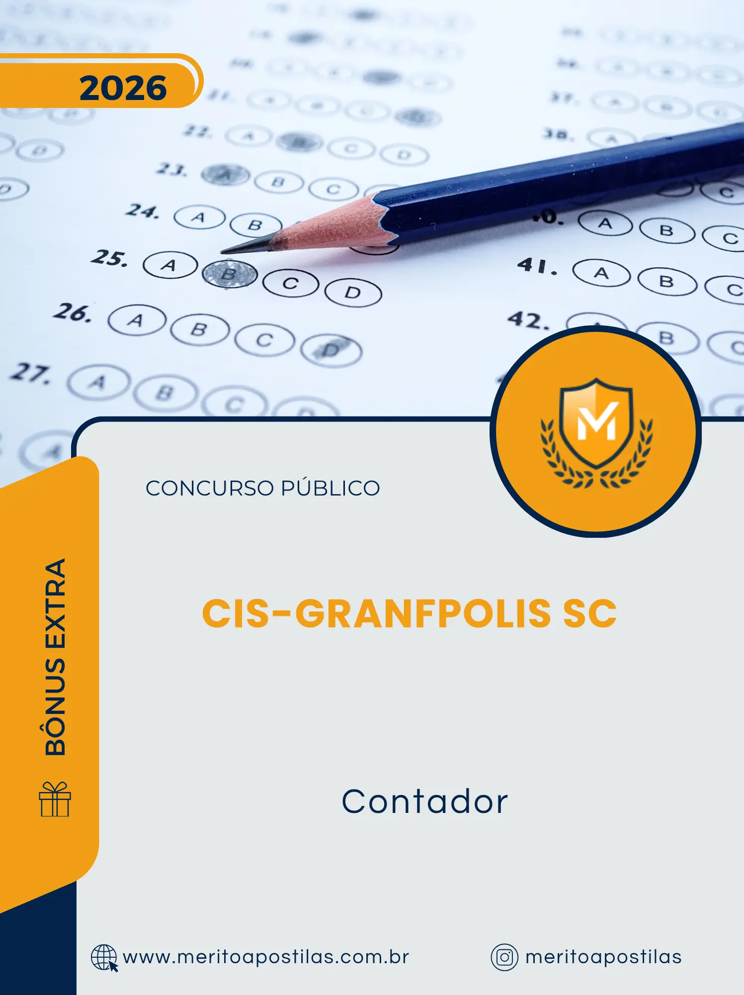 Apostila Contador Concurso Público CIS GRANFPOLIS SC 2026