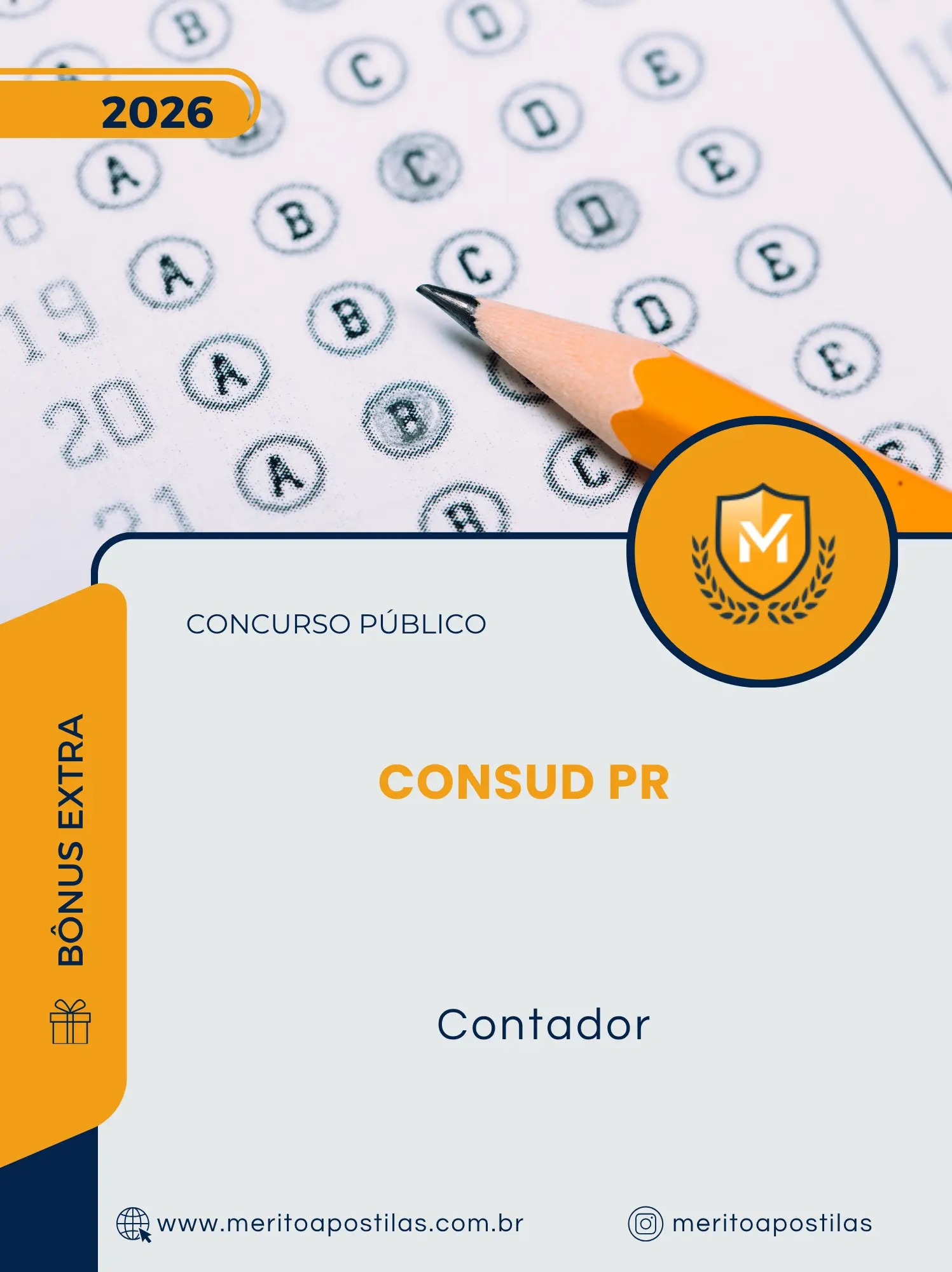 Apostila Contador Concurso Público CONSUD PR 2026