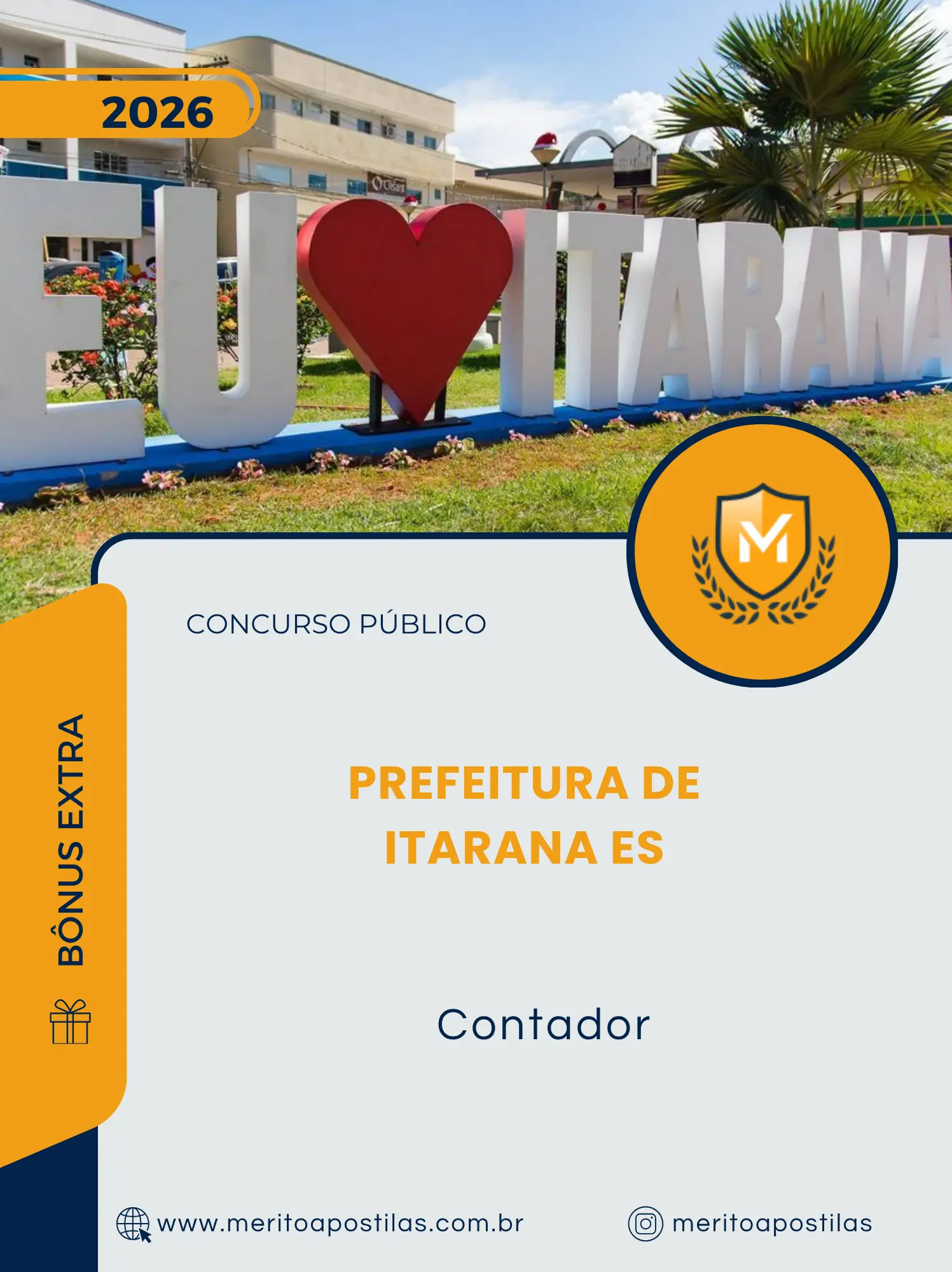 Apostila Contador Prefeitura de Itarana ES 2026