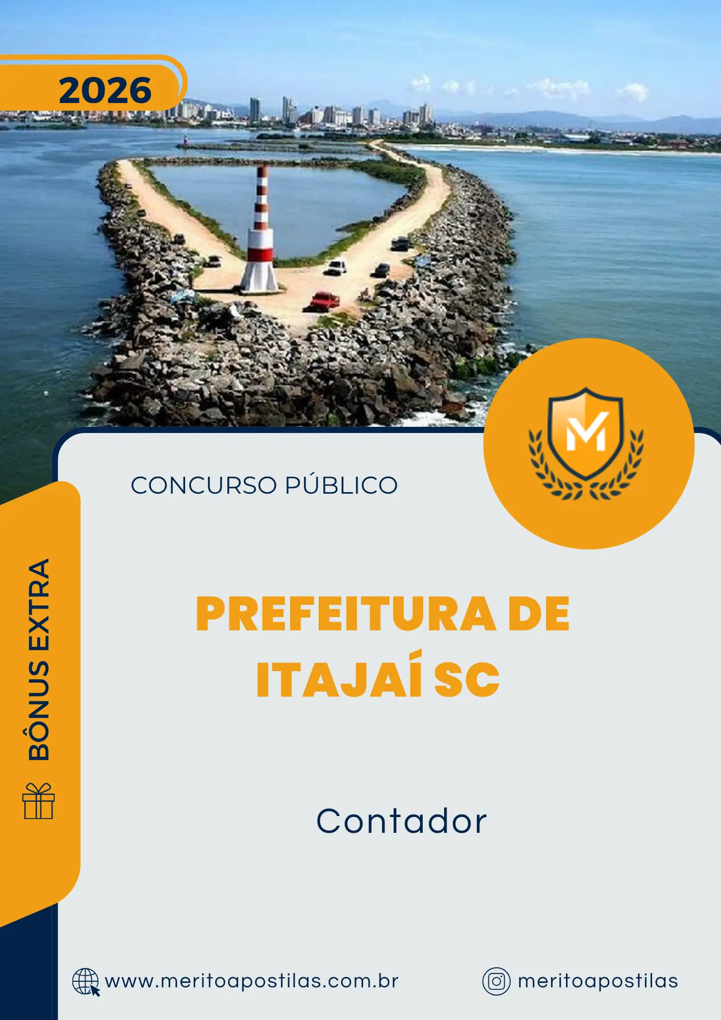 Apostila Contador Prefeitura de Itajaí SC 2026