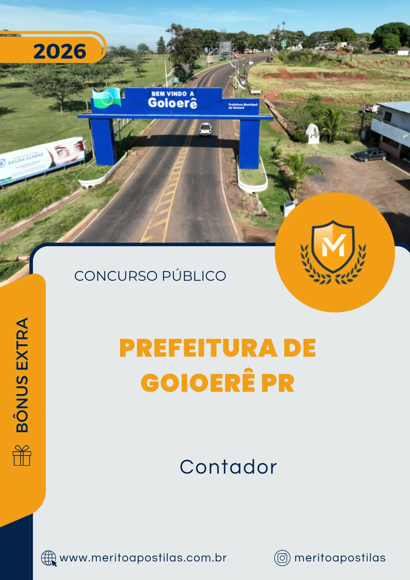 Apostila Contador Prefeitura de Goioerê PR 2026