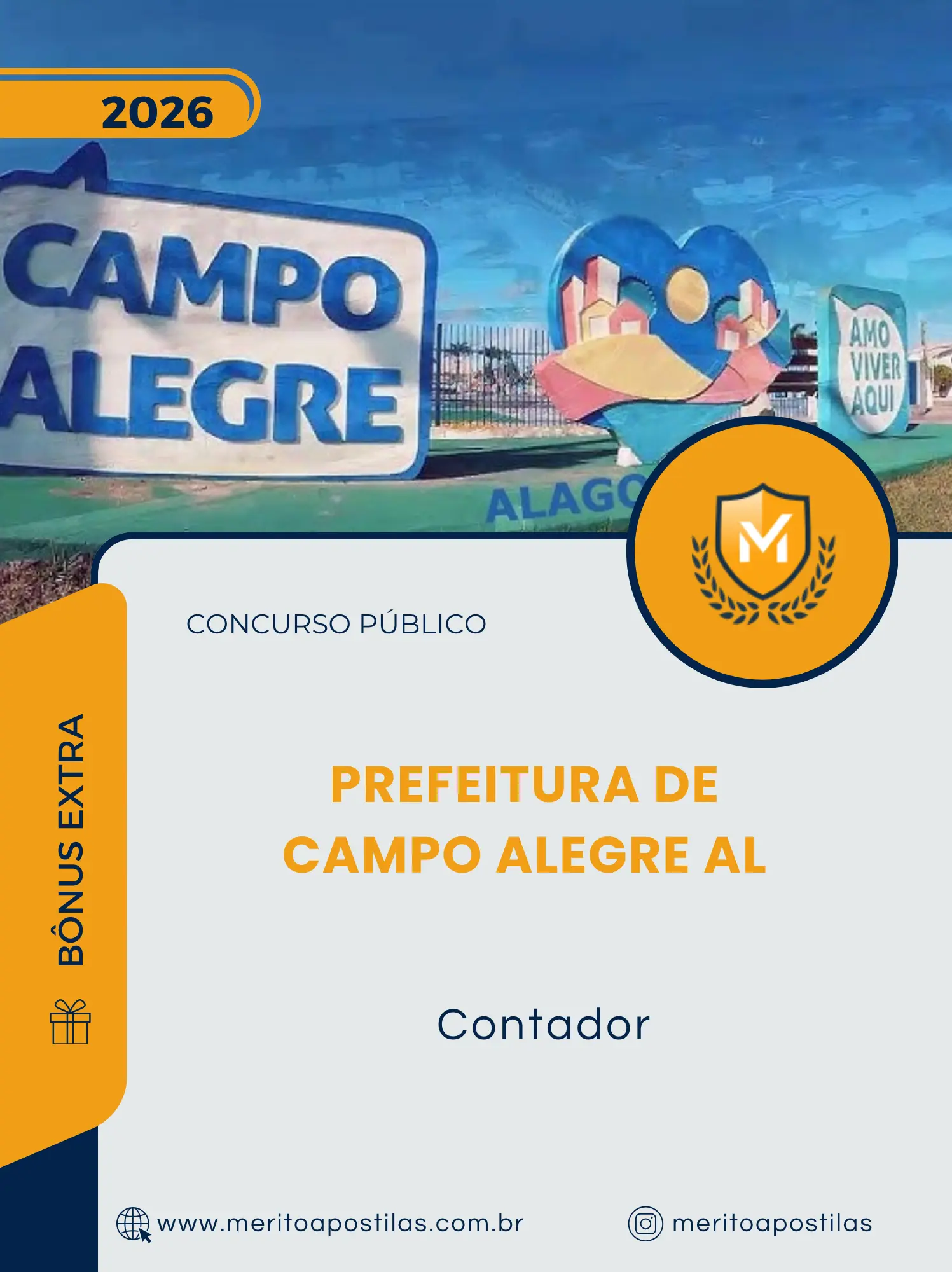 Apostila Contador Prefeitura de Campo Alegre AL 2026