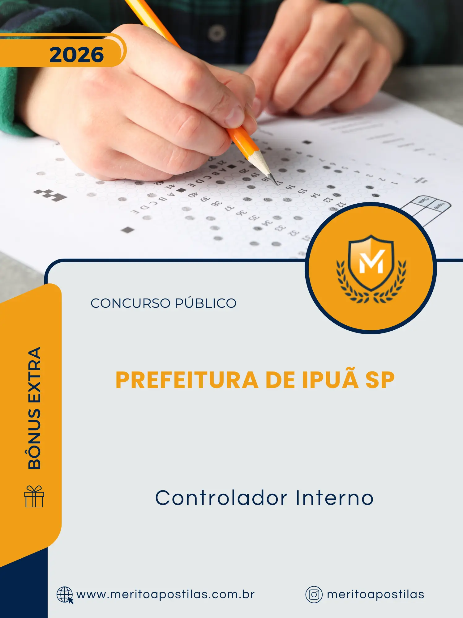 Apostila Controlador Interno Prefeitura de Ipuã SP 2026
