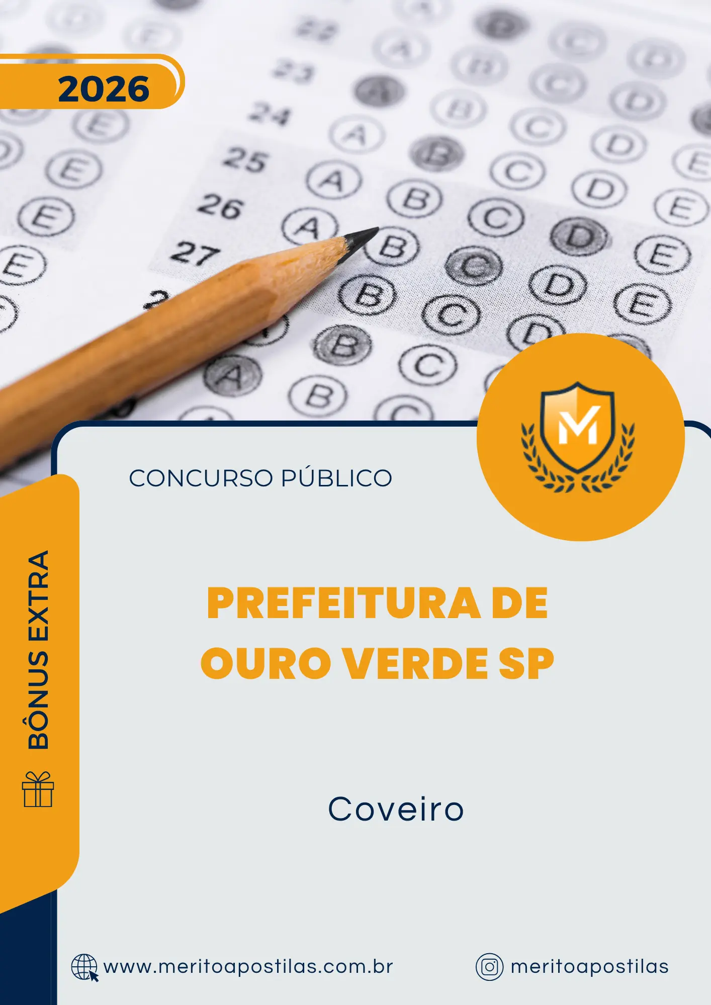Apostila Coveiro Prefeitura de Ouro Verde SP 2026