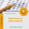 Apostila Educador Social Prefeitura de Ouro Verde SP 2026