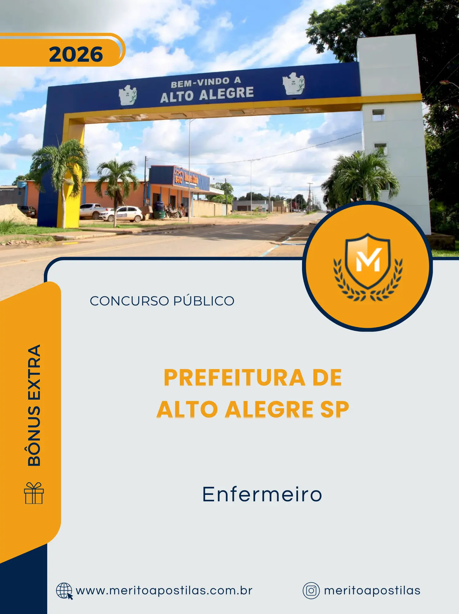 Apostila Enfermeiro Prefeitura de Alto Alegre SP 2026
