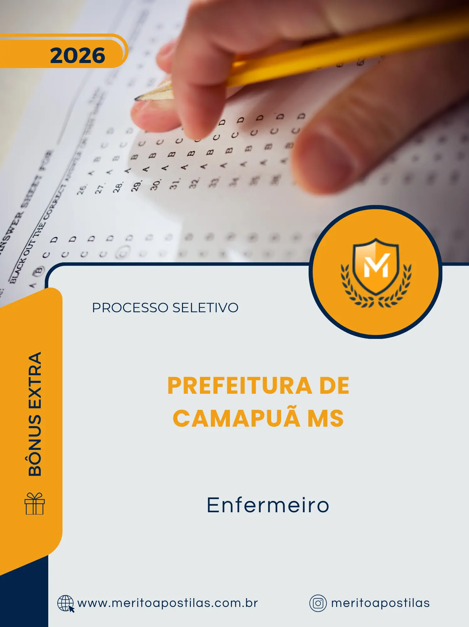 Apostila Enfermeiro Prefeitura de Camapuã MS 2026