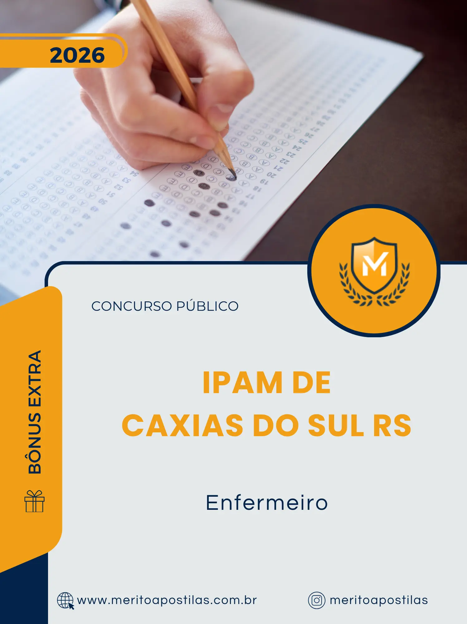 Apostila Enfermeiro IPAM de Caxias do Sul RS 2026