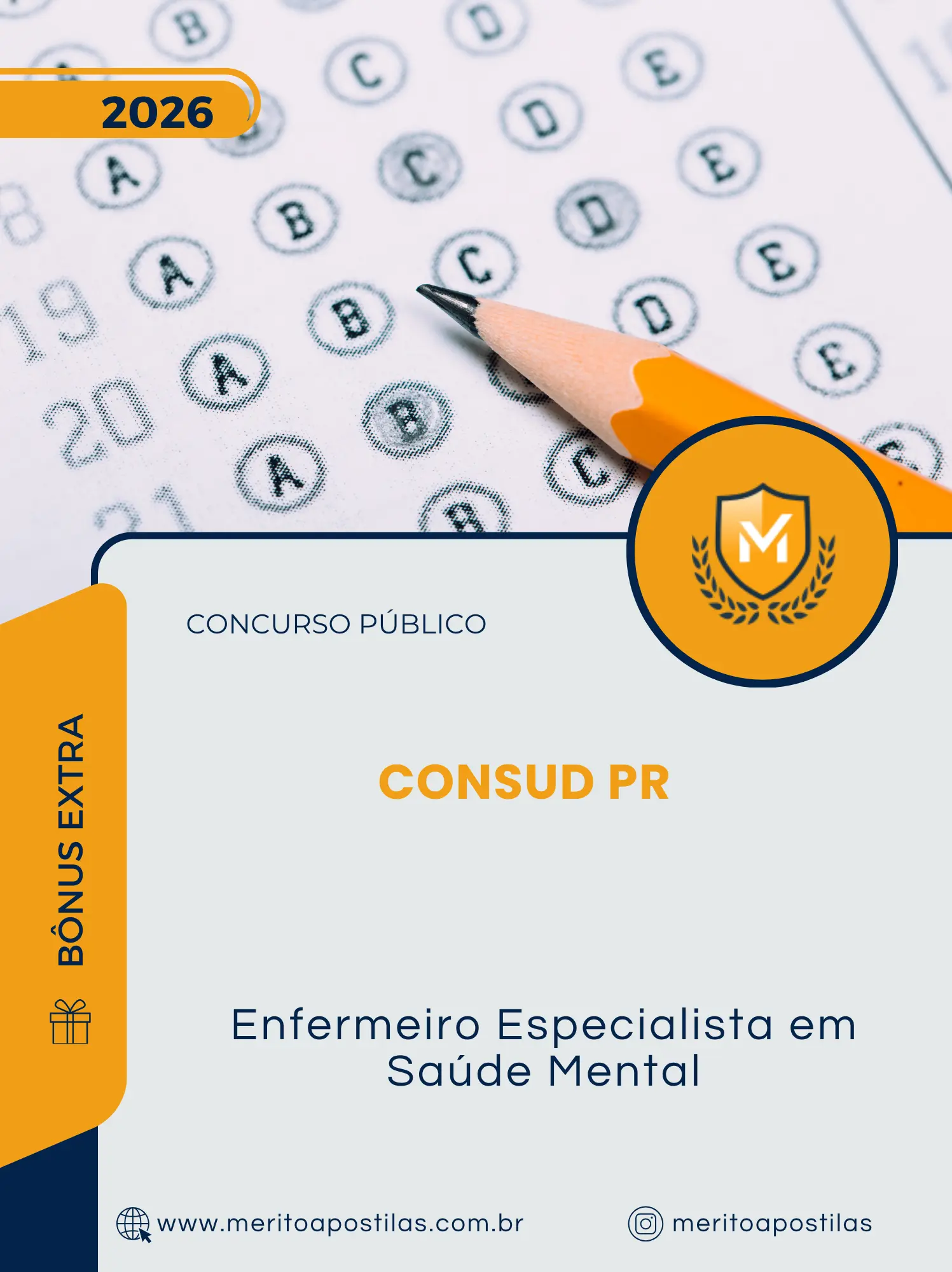 Apostila Enfermeiro Especialista em Saúde Mental Concurso Público CONSUD PR 2026
