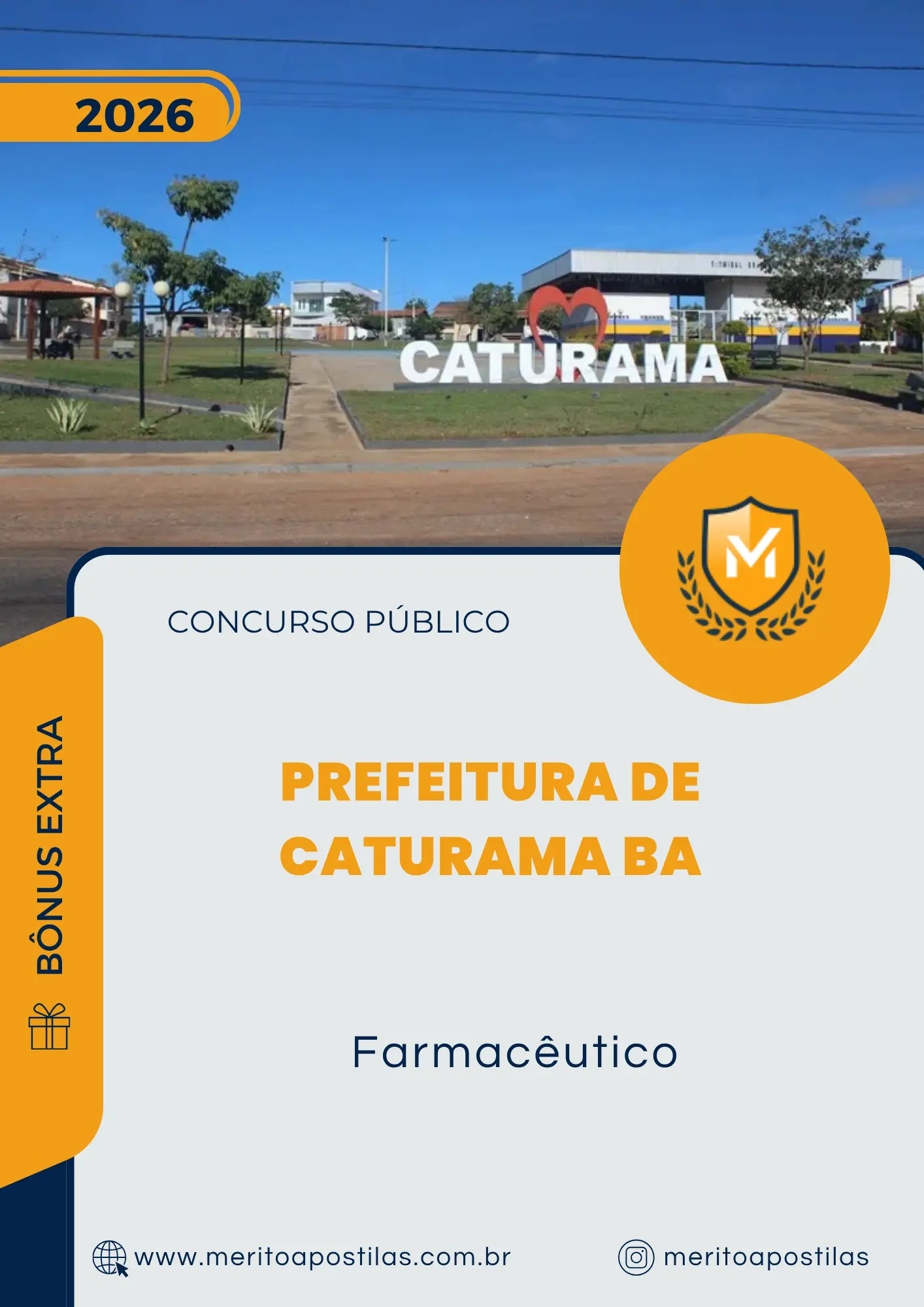 Apostila Farmacêutico Prefeitura de Caturama BA 2026