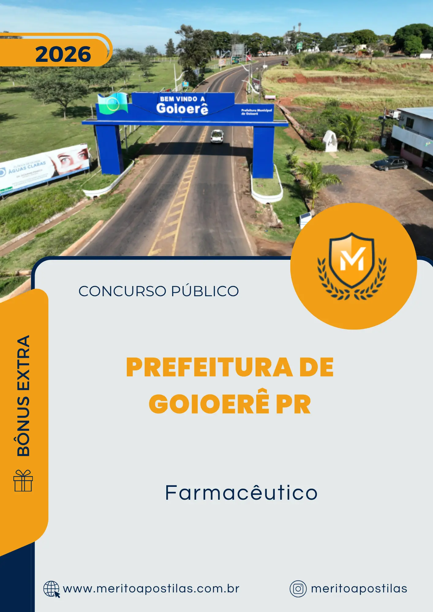 Apostila Farmacêutico Prefeitura de Goioerê PR 2026