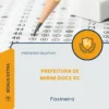 Apostila Faxineira Prefeitura de Mirim Doce SC 2026