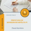 Apostila Fiscal Sanitário Prefeitura de Monsenhor Hipólito PI 2026
