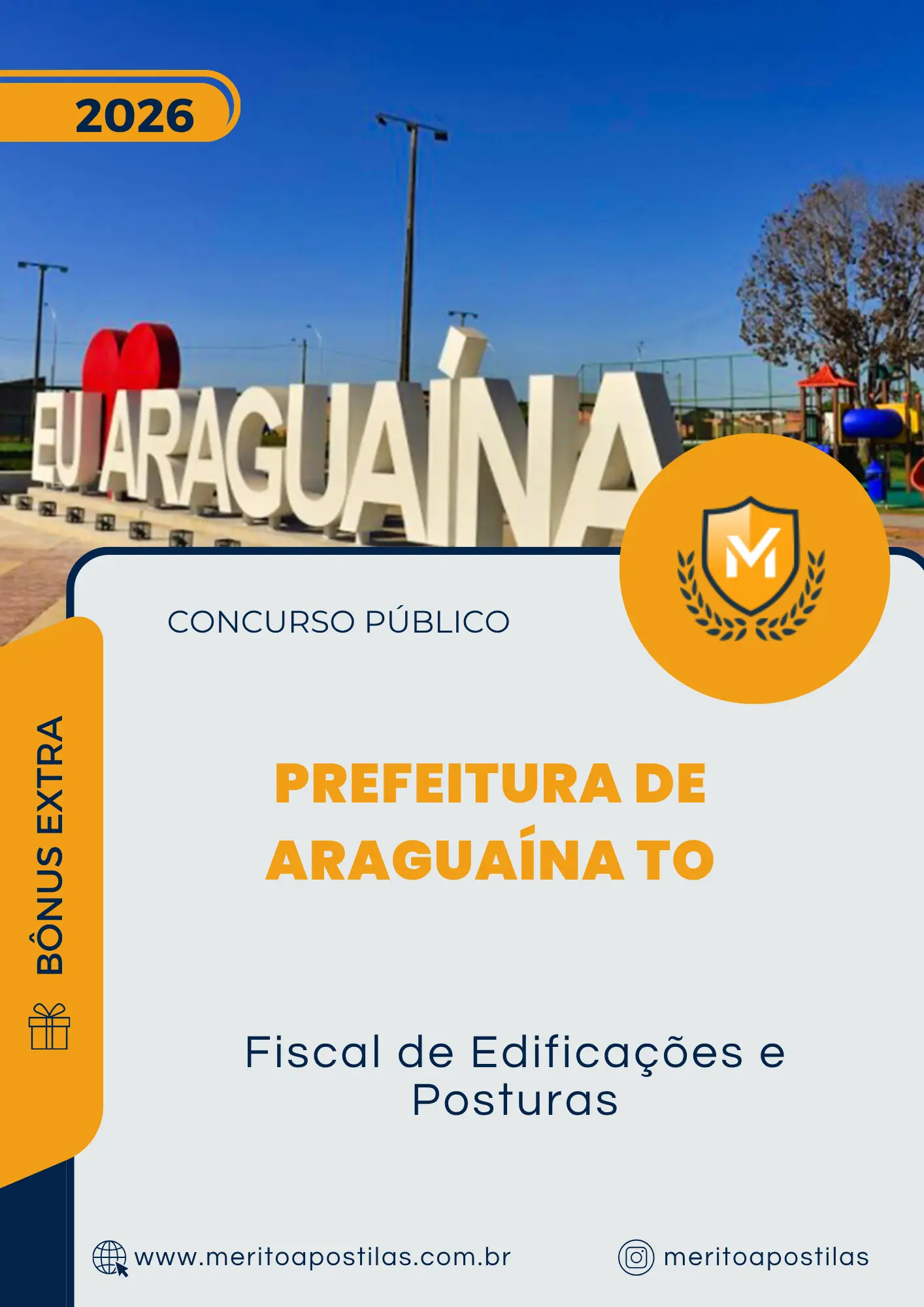Apostila Fiscal de Edificações e Posturas Prefeitura de Araguaína TO 2026