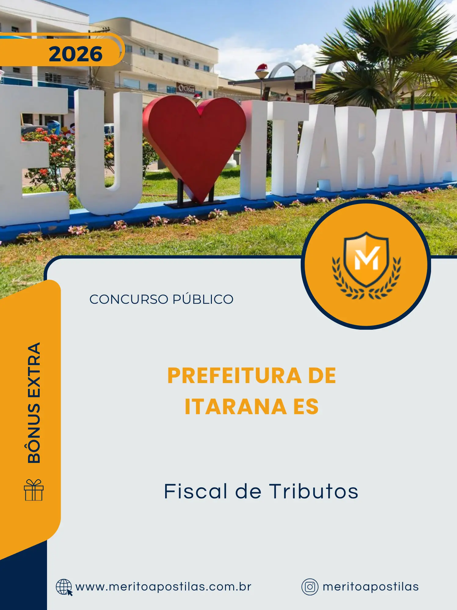Apostila Fiscal de Tributos Prefeitura de Itarana ES 2026