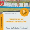 Apostila Fiscal de Tributos Municipal Prefeitura de Ariranha do Ivaí PR 2026