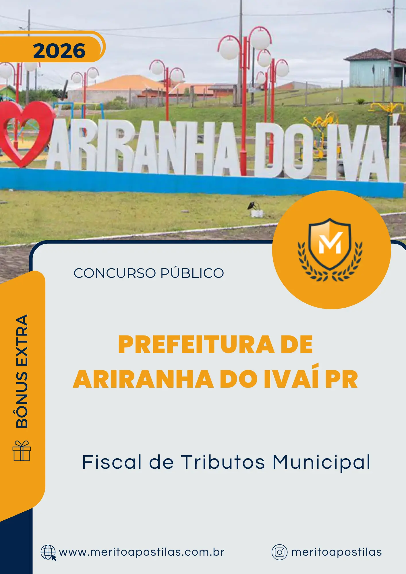 Apostila Fiscal de Tributos Municipal Prefeitura de Ariranha do Ivaí PR 2026