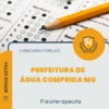 Apostila Fisioterapeuta Prefeitura de Água Comprida MG 2026