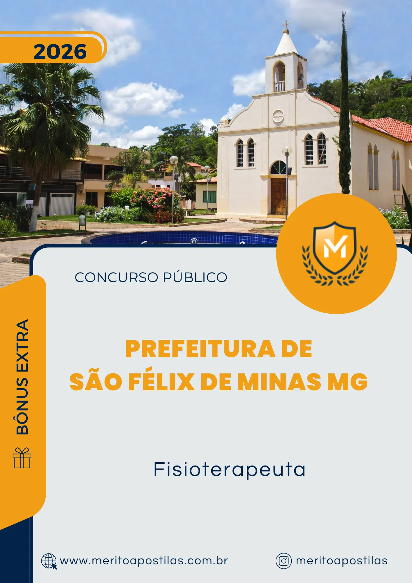 Apostila Fisioterapeuta Prefeitura de São Félix de Minas MG 2026