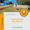 Apostila Fonoaudiólogo Prefeitura de Rio Azul PR 2026