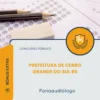 Apostila Fonoaudiólogo Prefeitura de Cerro Grande do Sul RS 2026