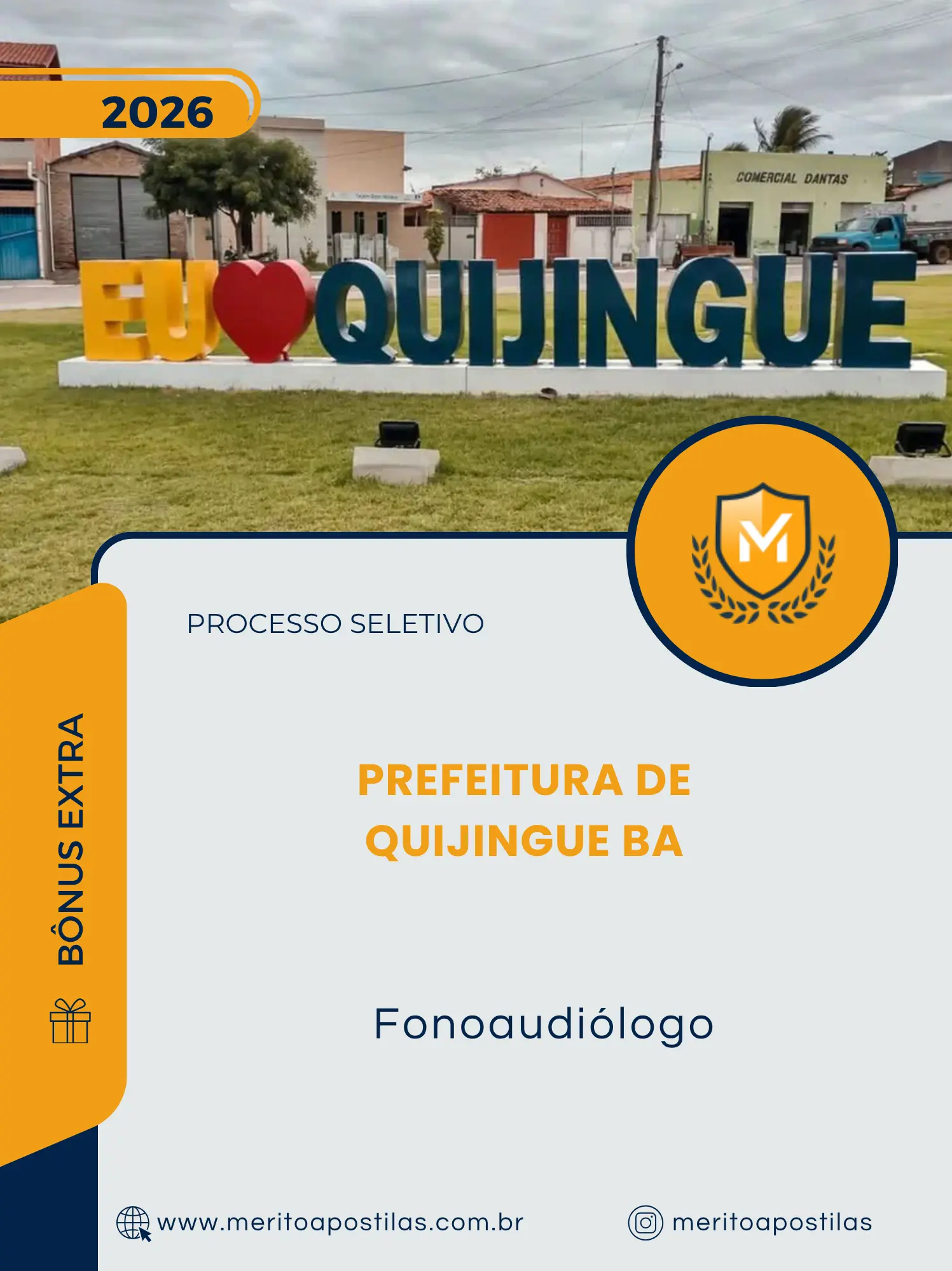 Apostila Fonoaudiólogo Prefeitura de Quijingue BA 2026