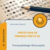 Apostila Fonoaudiólogo Educação Prefeitura de Pinheiro Preto SC 2026