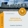 Apostila Inspetor Sanitário Prefeitura de Ponta Grossa PR 2026