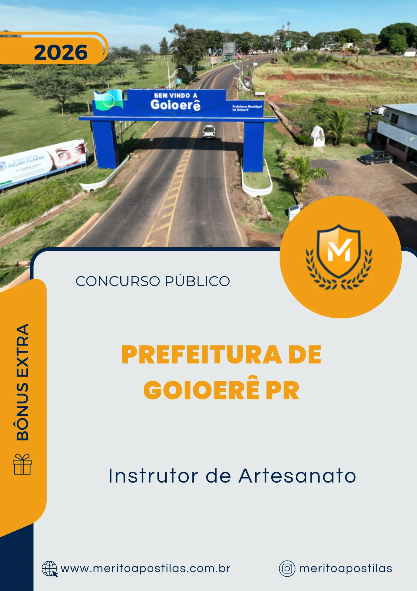 Apostila Instrutor de Artesanato Prefeitura de Goioerê PR 2026