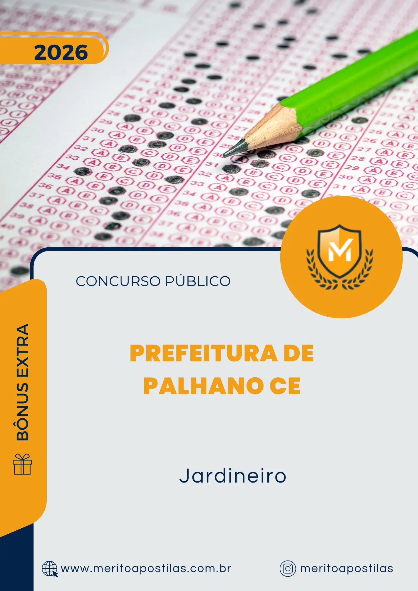 Apostila Jardineiro Prefeitura de Palhano CE 2026