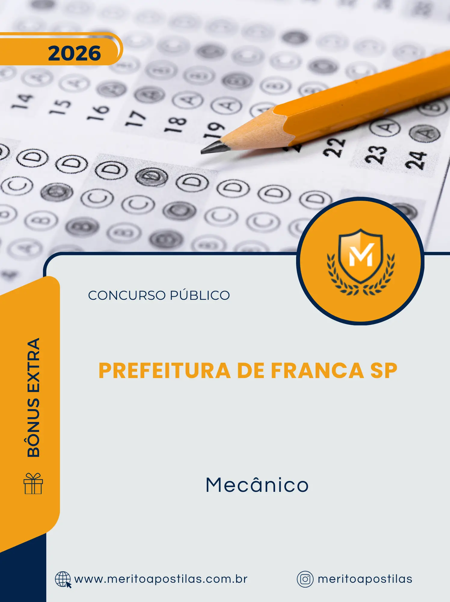Apostila Mecânico Prefeitura de Franca SP 2026