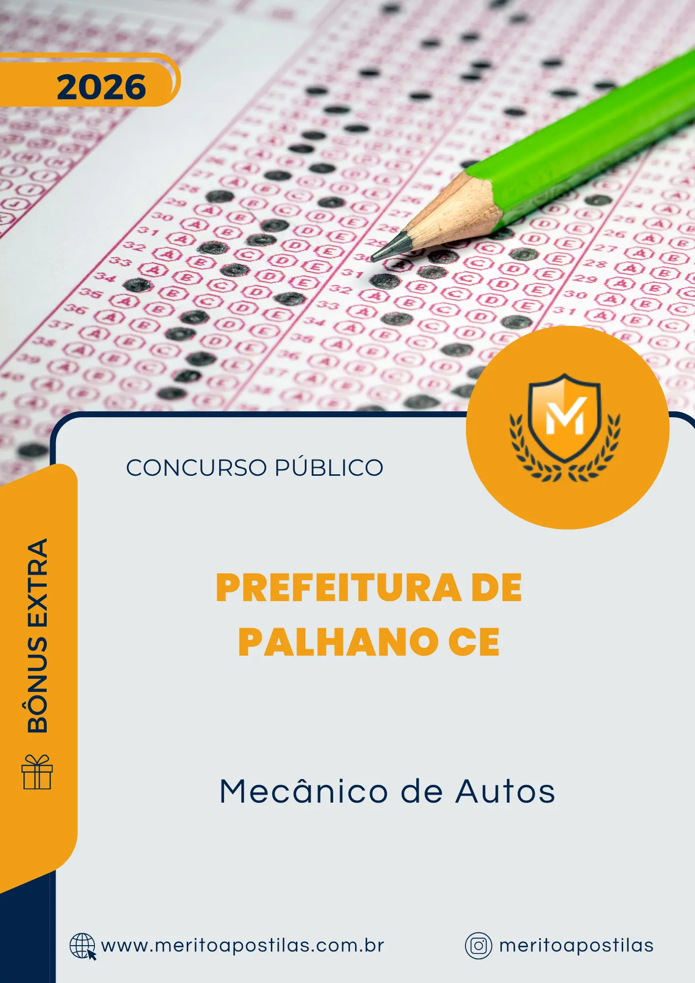 Apostila Mecânico de Autos Prefeitura de Palhano CE 2026