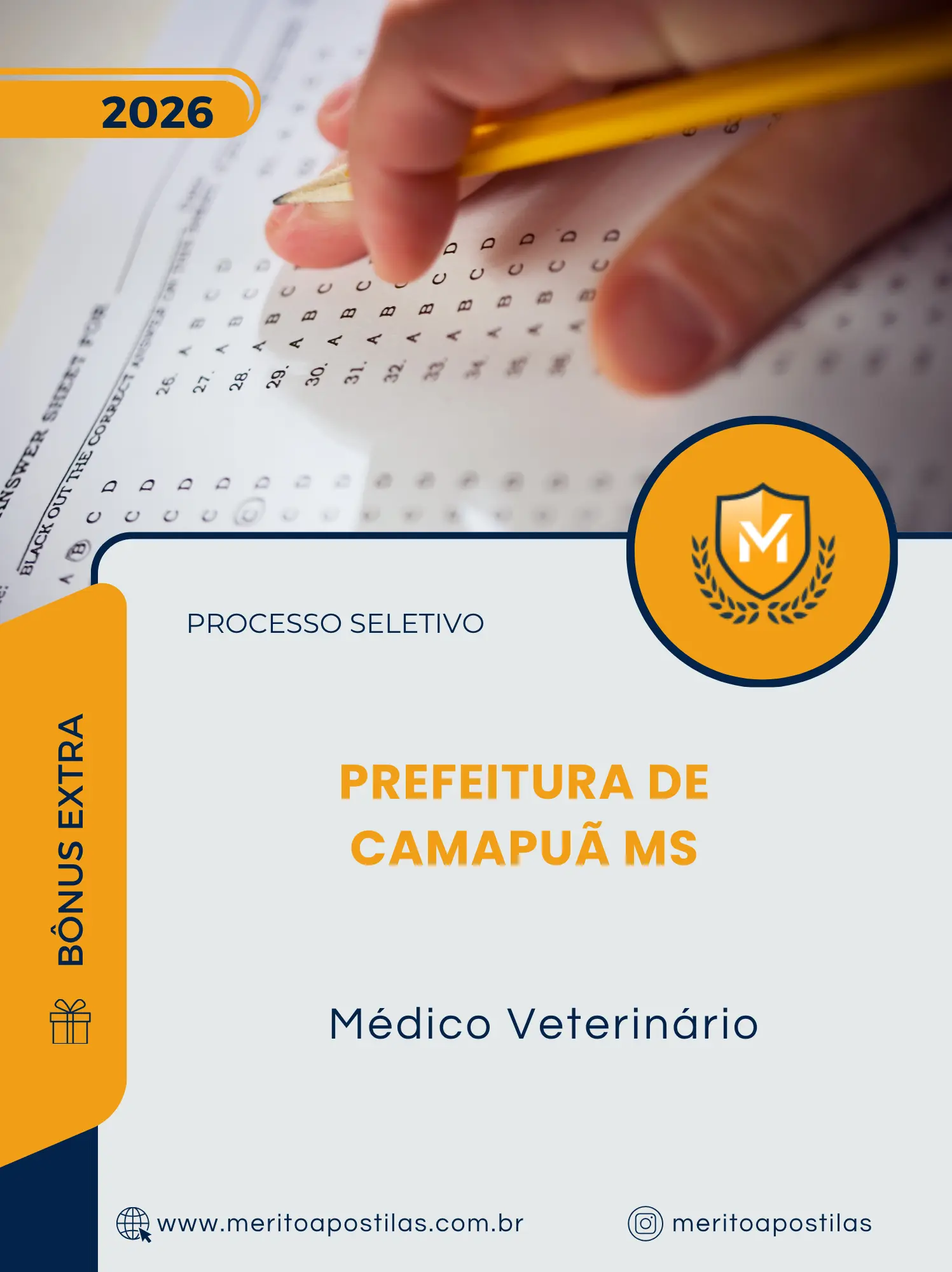 Apostila Médico Veterinário Prefeitura de Camapuã MS 2026