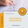 Apostila Merendeira Prefeitura de Água Doce SC 2026
