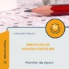 Apostila Monitor de Apoio Prefeitura de Oliveira Fortes MG 2026