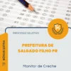 Apostila Monitor de Creche Prefeitura de Salgado Filho PR 2026