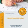 Apostila Monitor de Creche CEMEI CEPEM Prefeitura de Ipuã SP 2026